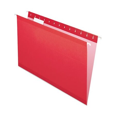 Tops Business Forms Pendaflex, COLORED REINFORCED HANGING FOLDERS, LEGAL SIZE, 1/5-CUT TAB, ASSORTED, 25PK 415315ASST